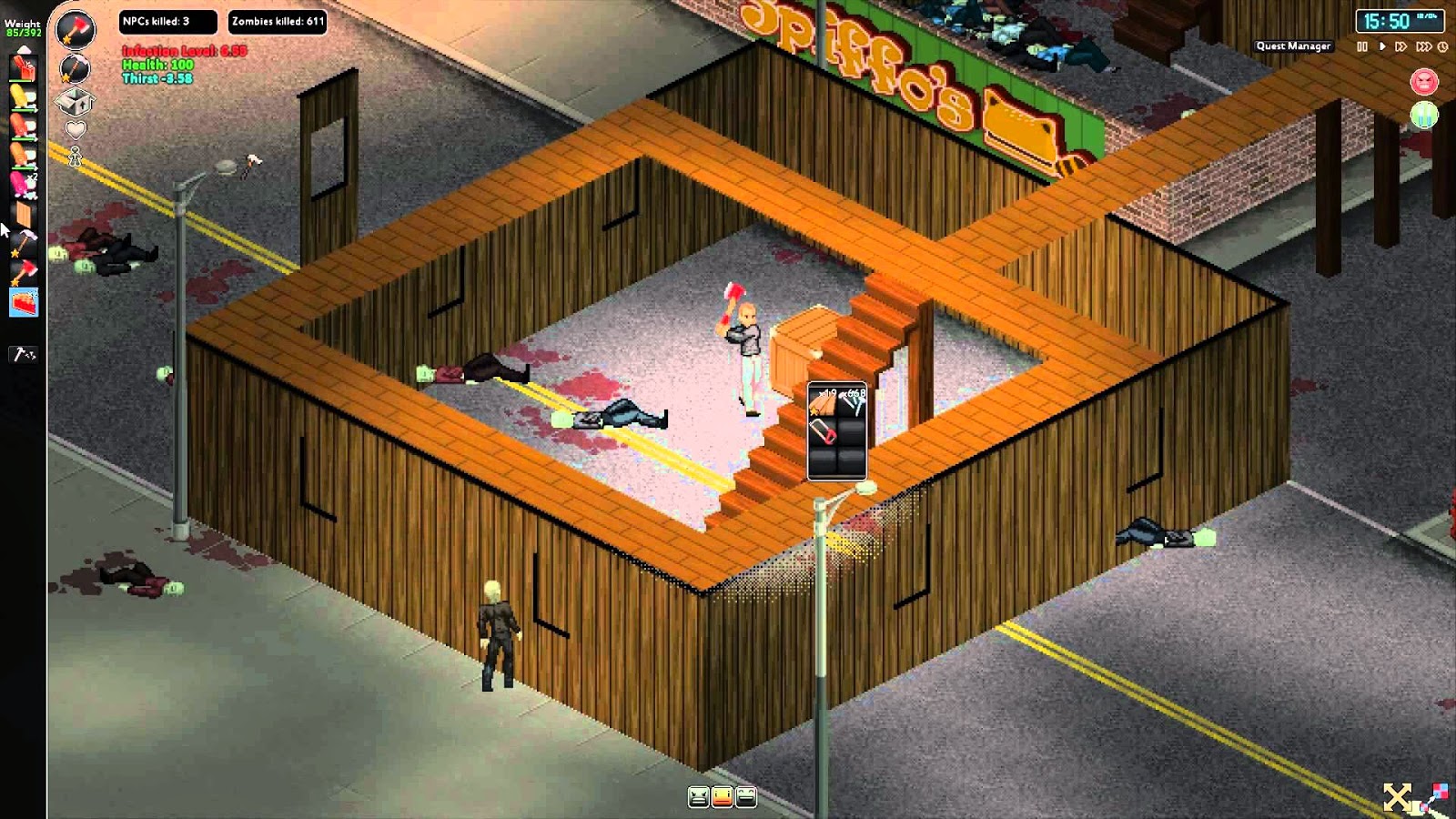 Project zomboid забор из колючей проволоки