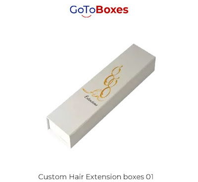 Get Original Custom Hair Extension Boxes Wholesale At GoToBoxes