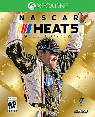 Nascar Heat 5 Game Cover Xbox One Gold Edition