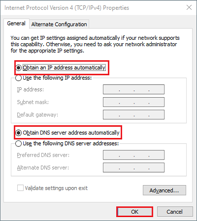 tcp-ipv4-속성