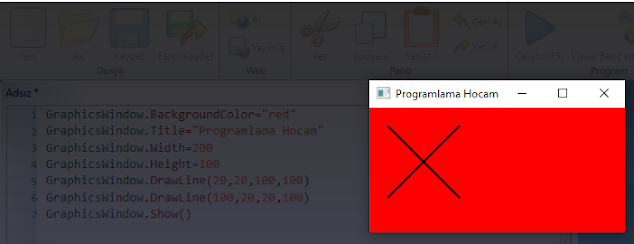 small basic çizgi çizme görseli small basic çizgi çizme görseli