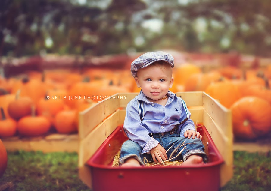 Jaydon at the pumpkin patch - Keila June Photography - Keila June ...