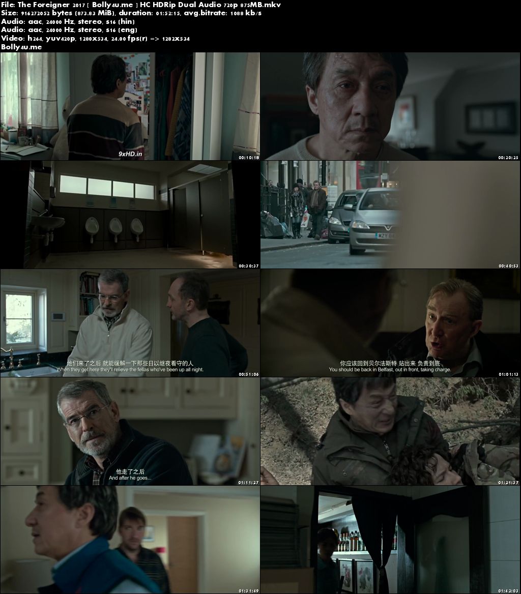 The Foreigner 2017 HC HDRip 350MB Hindi Dual Audio 480p Download The Foreigner 2017 HC HDRip 350MB Hindi Dual Audio 480p Download