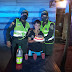 Patrulleras en La Paz, le celebraron en medio de la pandemia, el cumpleaños a un niño