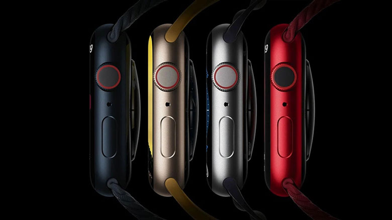 Đồng hồ Apple Watch Series 8 Cellular 41mm Starlight - Viền nhôm, Dây cao su - MNHY3VN/A - Hàng chính hãng