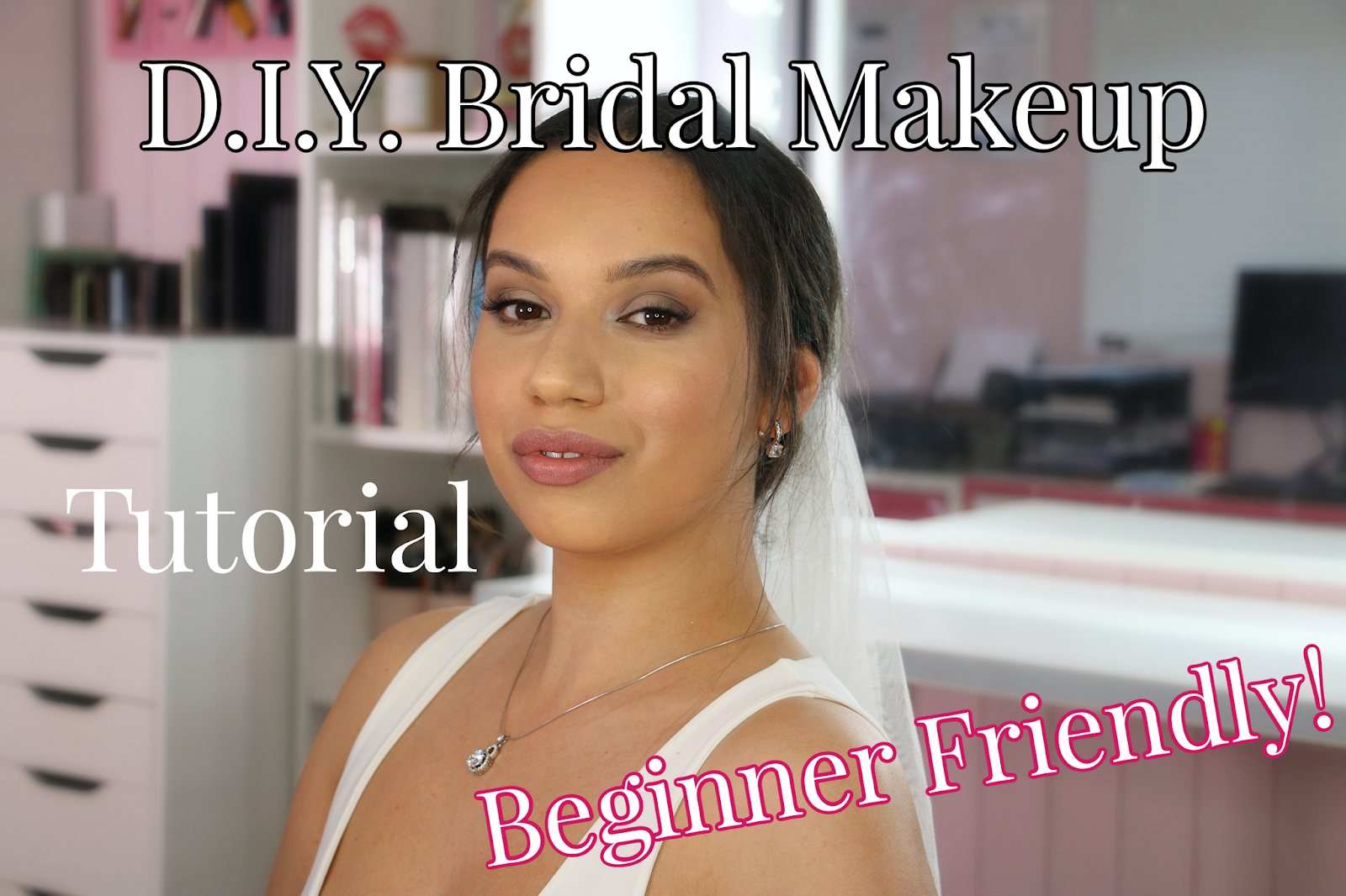 Easy Bridal Makeup Tutorial! (DIY Wedding Makeup)