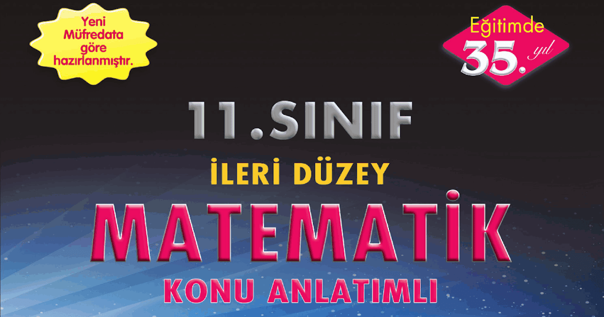 Esen 11. Sınıf İleri Düzey Matematik Konu Anlatımı PDF indir