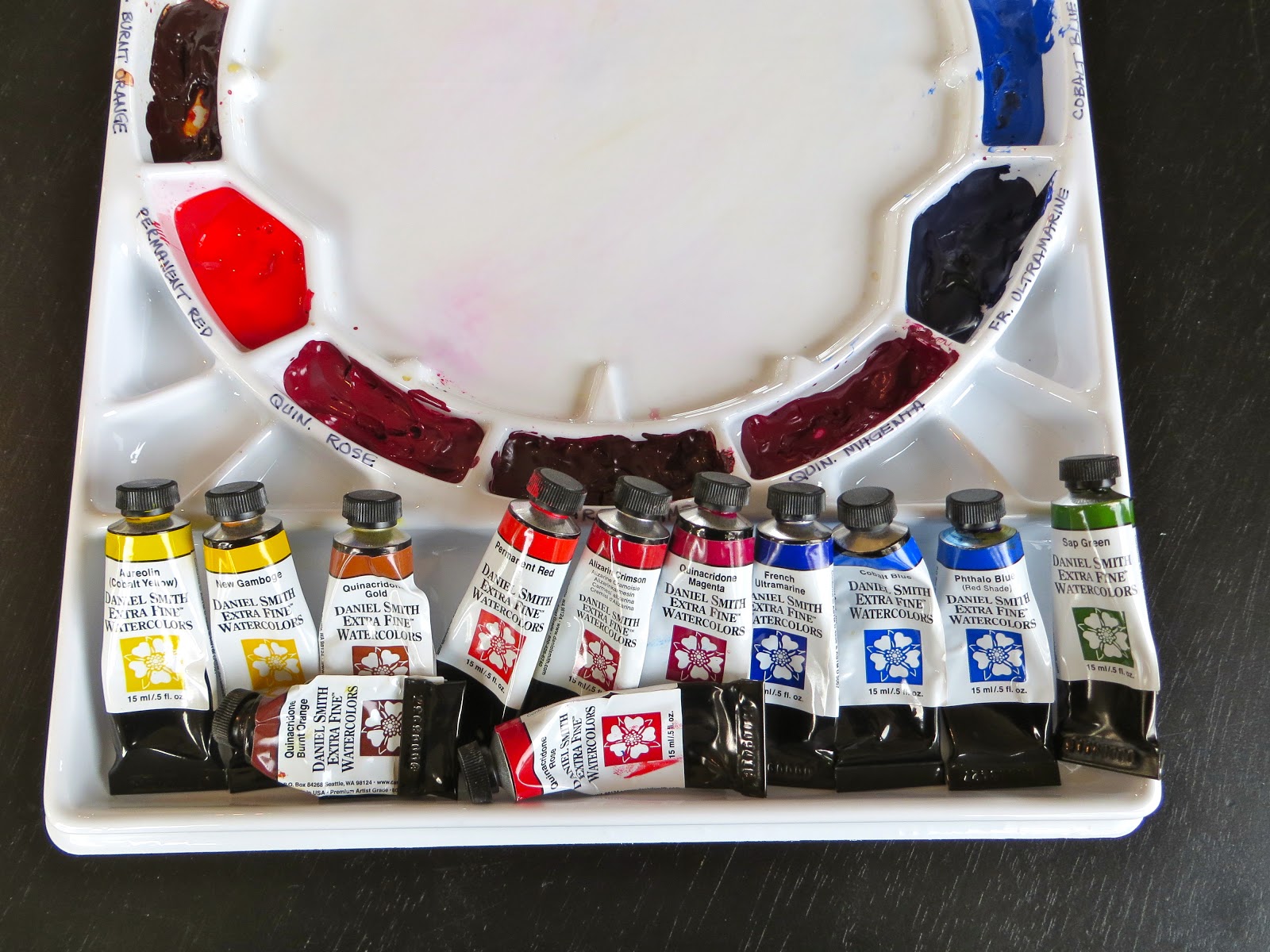 The Painted Prism GETTING STARTED IN WATERCOLOR BASIC COLOR PALETTE