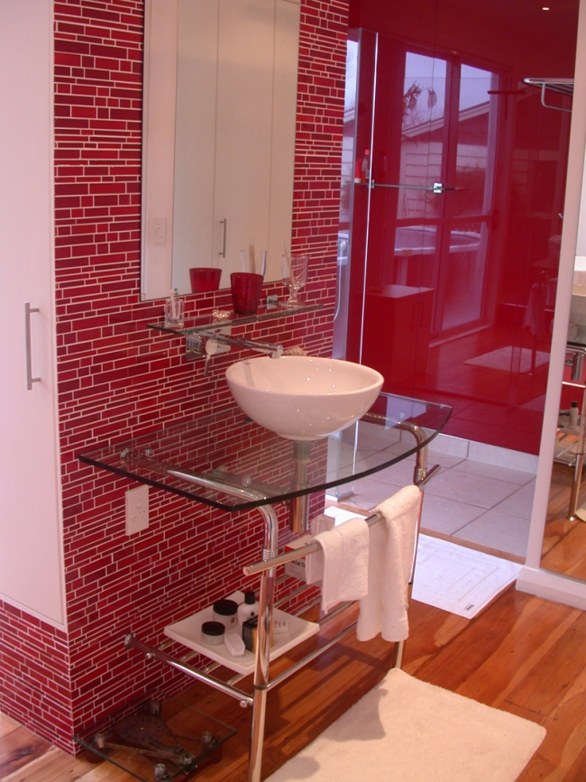 Red Bathroom Decorating Ideas Lady's Houses