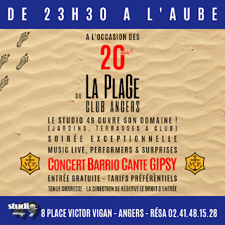 1999 > 2019 : La Plage Club Angers  a 20 ans