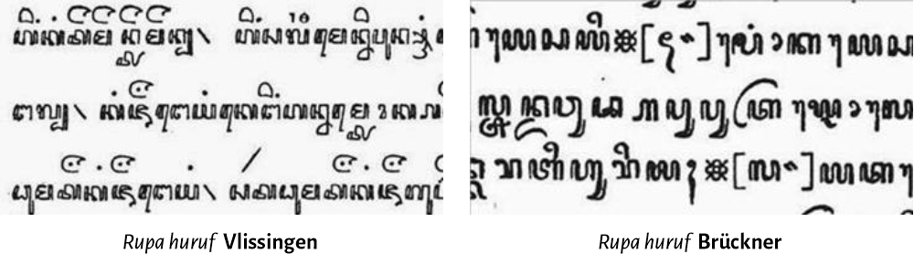 Logam Huruf Jawa I Aksara Pribumi dan Teknologi Eropa