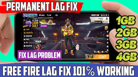 Free Fire & FF Max Lag Fix 100% Working Config File : 1Gb,2Gb,3Gb,4gb Ram