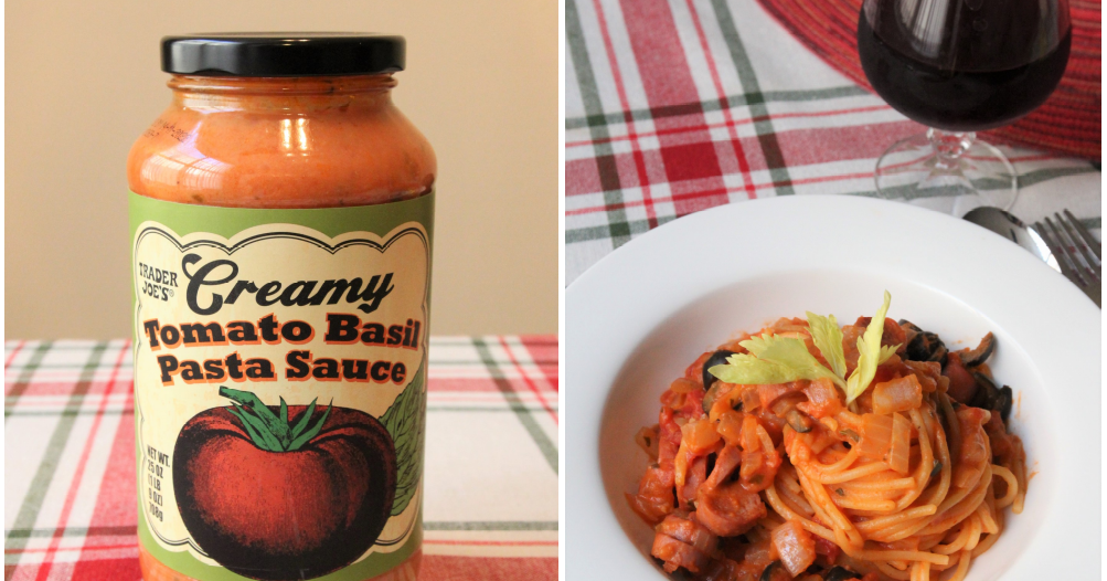 Trader Joe's Creamy Tomato Basil Pasta Sauce Review