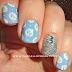 Nail Art of the Day: Spring Pale Blue Manicure