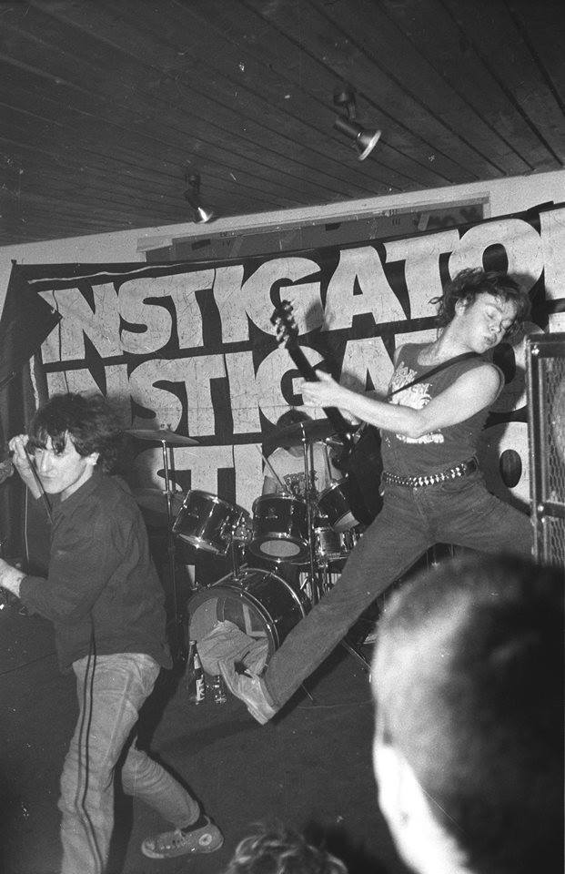 hardcore punk Instigators The Blood Is On Your Hands EP (1984)