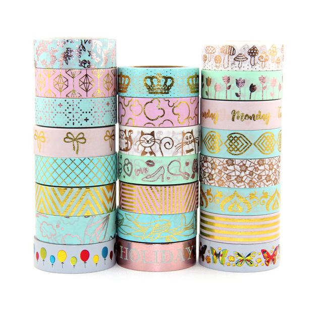 maxin - Juego de 8 rollos de cinta Washi, cinta adhesiva decorativa para  escribir, cinta adhesiva a cuadros para escribir, cinta adhesiva a cuadros
