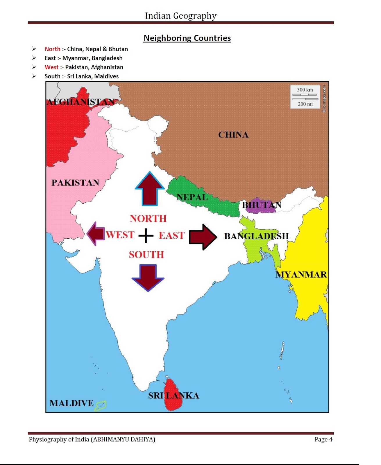 INDIA GEOGRAPHY CHAPTER 01 WITH MAP (ALL FACTS), TROPICS OF CANCER