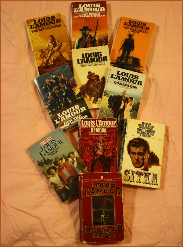 Popular Author Louis L Amour Books