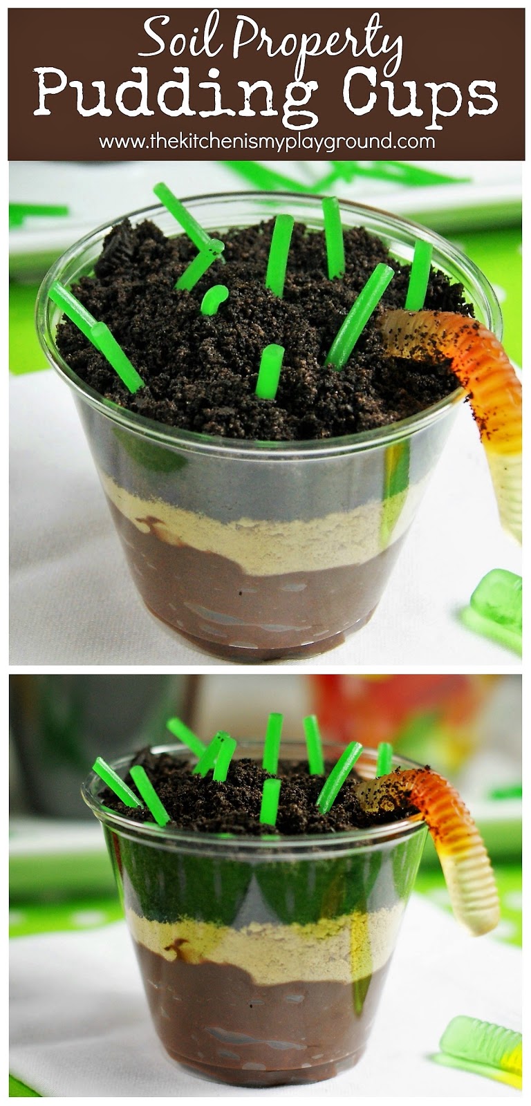 Make Edible Dirt Cups, Recipes for Kids