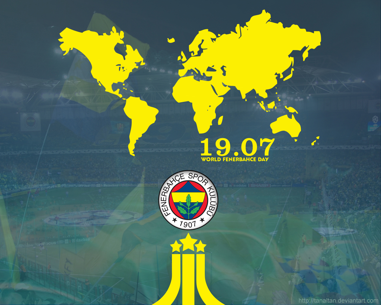 Dünya Fenerbahçeliler Günü 19.07 Harika Duvar Kağıdı Wallpaper