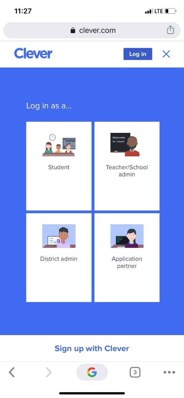 Steps to log into Clever Pearson