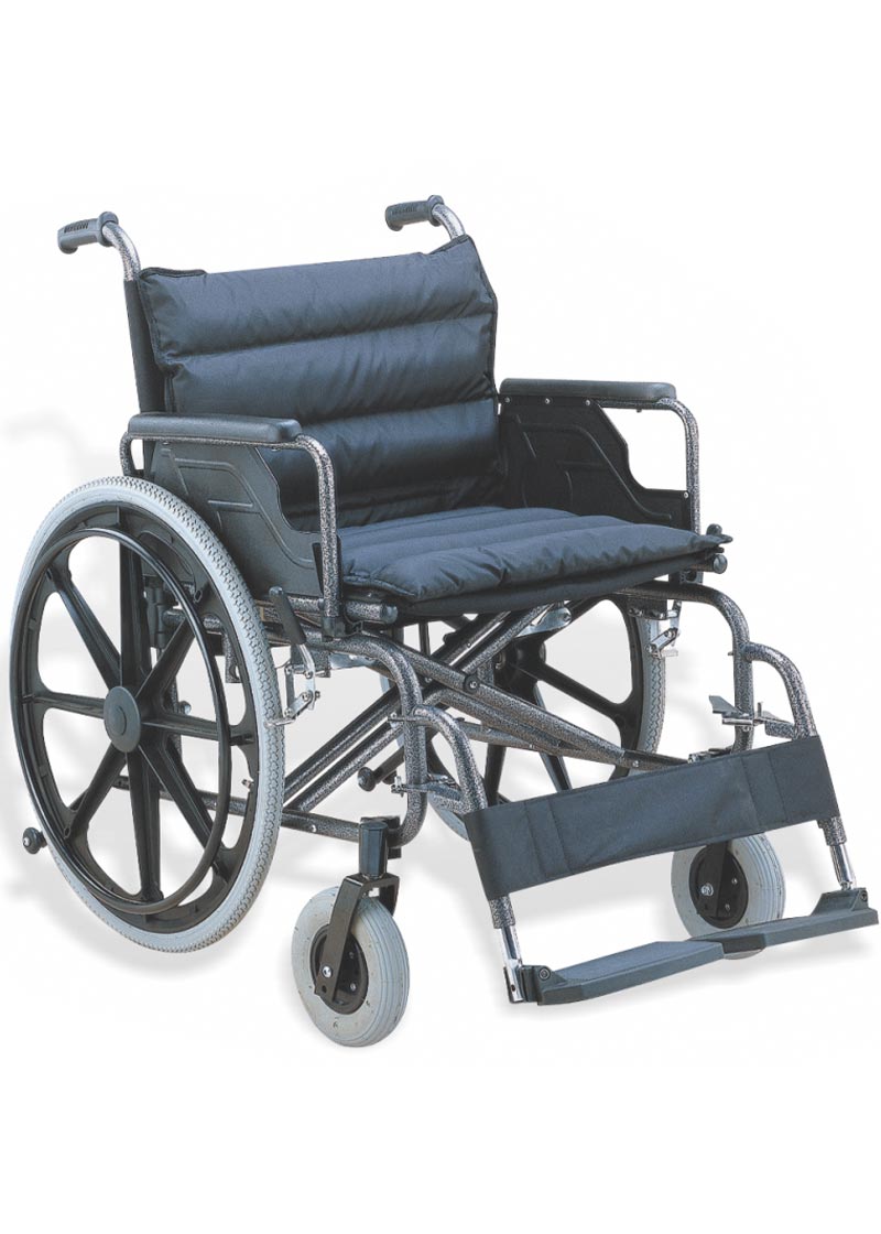 Features and Measurements of Deluxe Wheelchair D104 Wheelchair India Handicap Products
