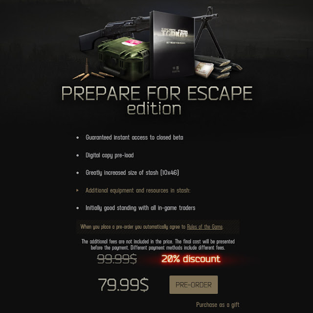 Surprise, Escape from Tarkov Discounts, Up To 25 Off