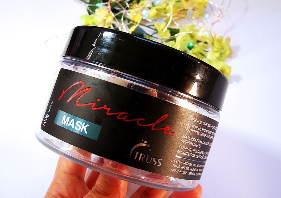 Máscara de Tratamento Mask Miracle Truss Hair [ Glamourosas de Rosa