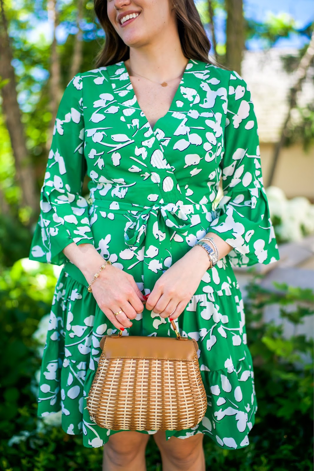 Eliza J Dress for Work featured by popular New York fashion blogger, Covering the Bases