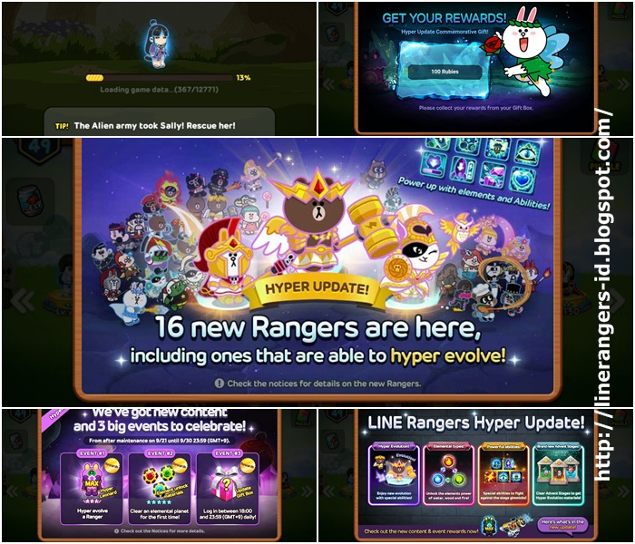 Line Rangers Indonesia: Hyper Update, Sebuah Update Yang Membingungkan(?)