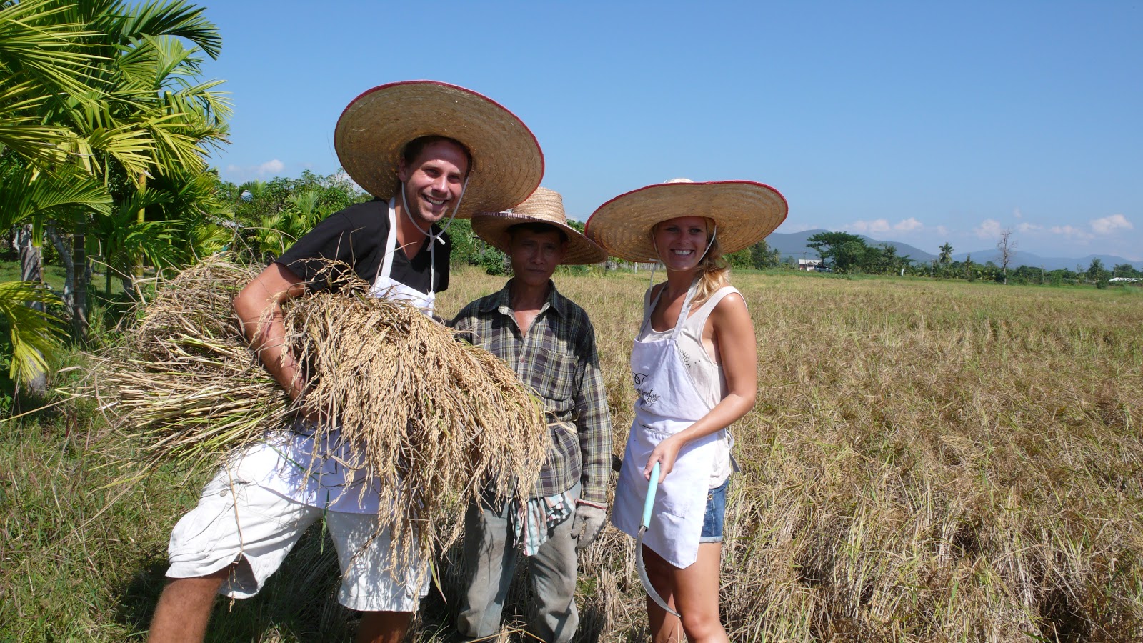 Thai Secret Cooking School and Organic Garden Farm. Learning how to