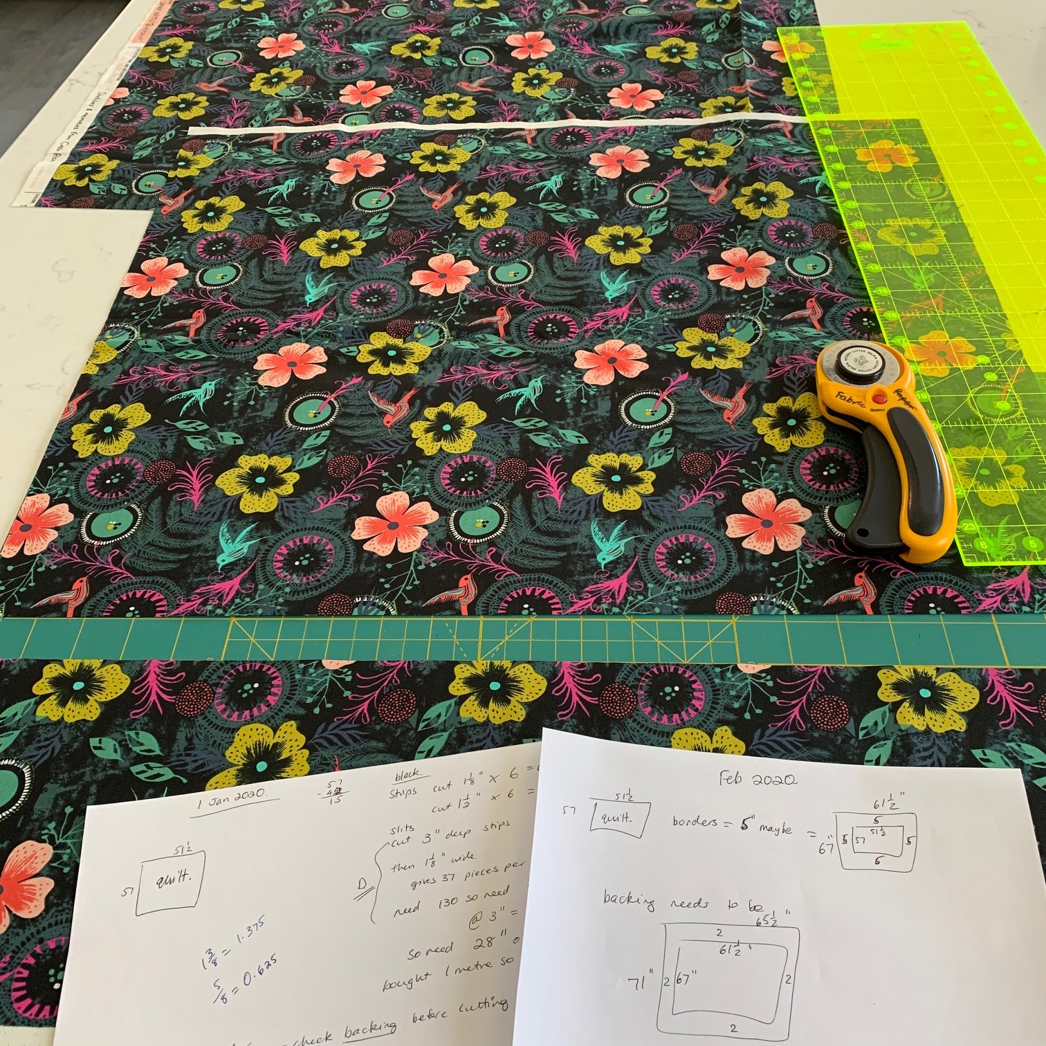 Wendy's Quilts and More Quilt backings (NOT the boring type)