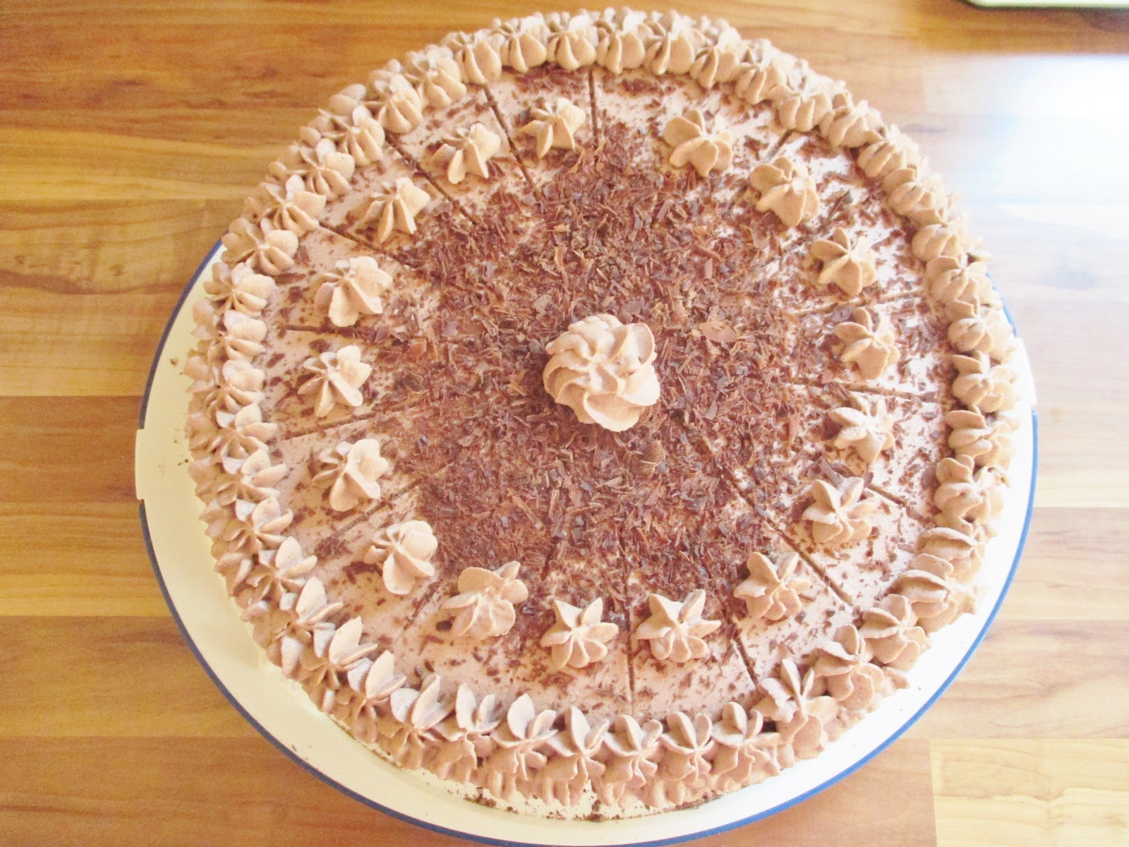 Schoko Sahne Bananen Torte