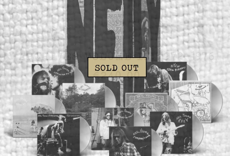 Neil Young Archives Vol. II Boxset schon ausverkauft