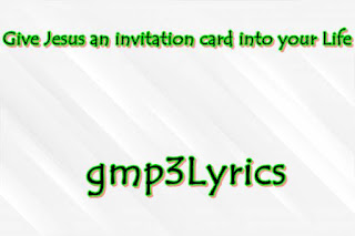 Give Jesus an invitation card into your Life