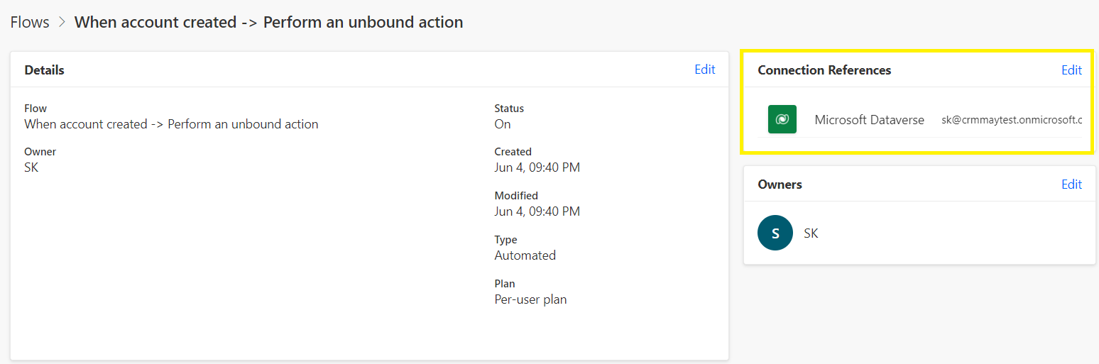 SHREWAYS Power Automate Connection References missing in Dataverse