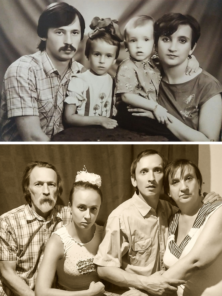 24 Then & Now Pictures That Show How Time Changes Us