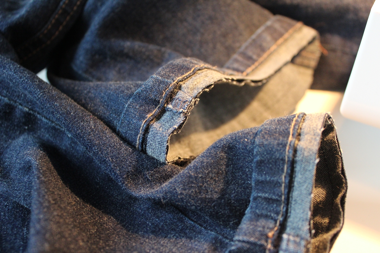 Jeans Hose Abstecken Und Kürzen Wie Ein Profi casa soleggiata: Jeans kürzen leicht gemacht