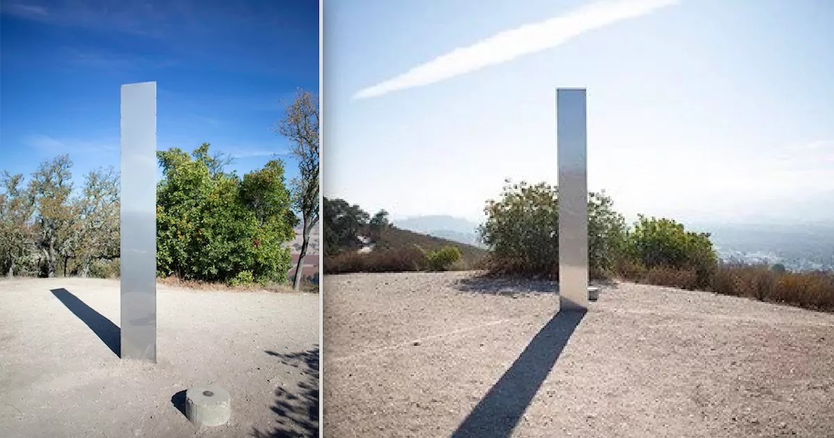 Third Mysterious Monolith Appears In Los Angeles While Environmentalists Remove The Utah Structure To Preserve The Local Area