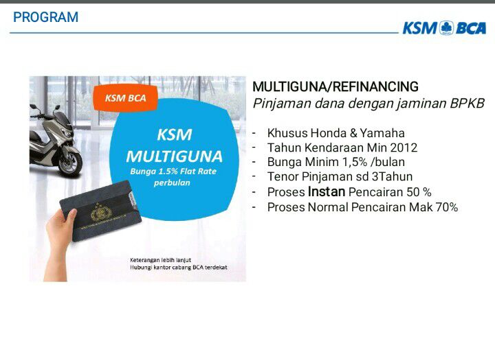 Kredit Motor BCA Kredit Motor BCA