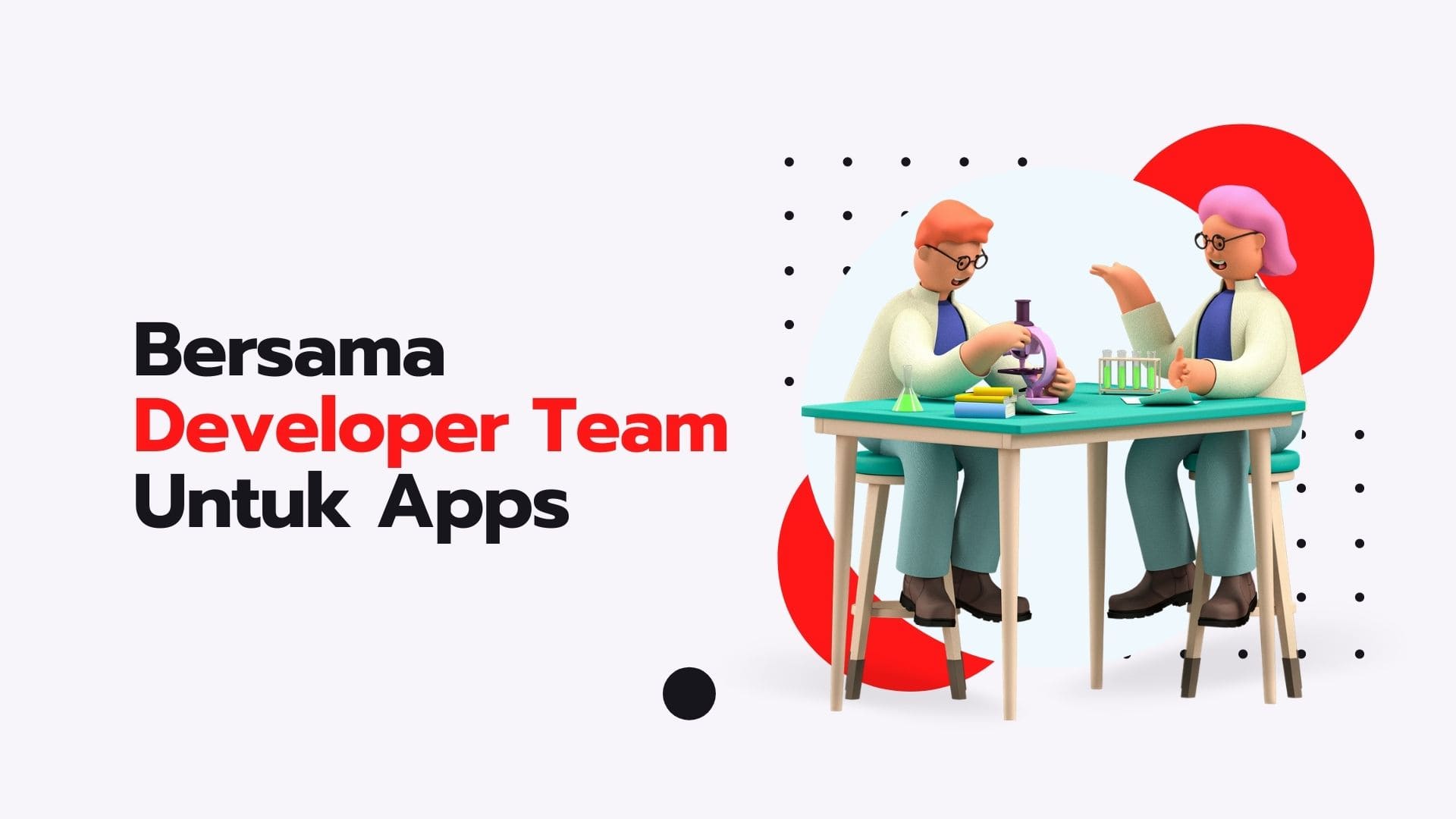 Developer team pembuatan website aplikasi