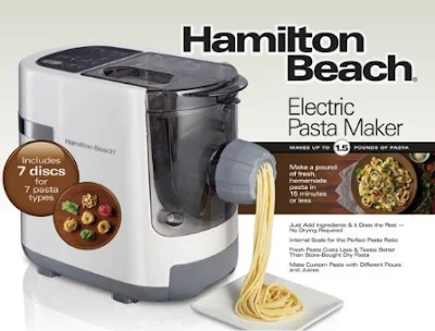Hamilton beach electric pasta and noodle maker