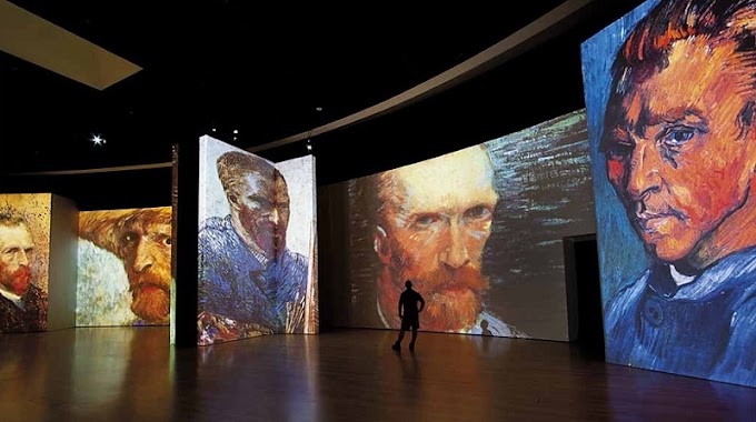 Van Gogh Live, The Experience en el Monumento a la Madre, Ciudad de México 