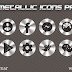 35 Metallic png icons Pack