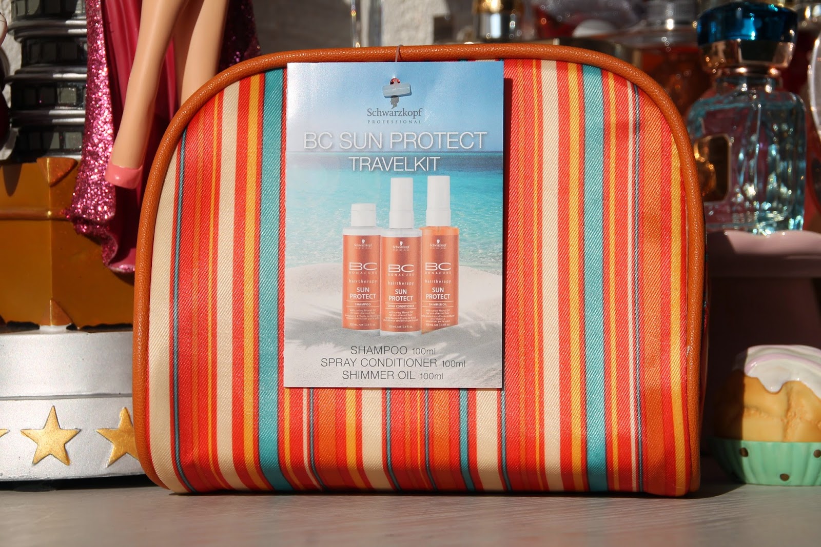 Crystal's Reviews Schwarzkopf professional BC Sun Protect travel kit