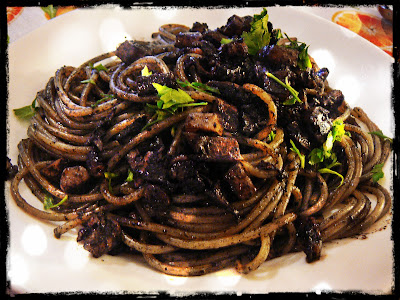 vermicelli al nero di seppia