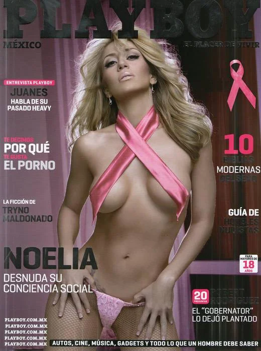 La Cantante Noelia Para Playboy México Foto 1