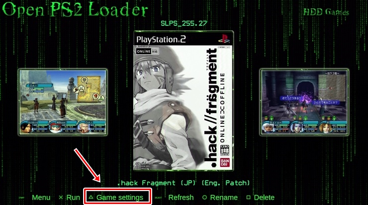 cara isi game ps2 matrix