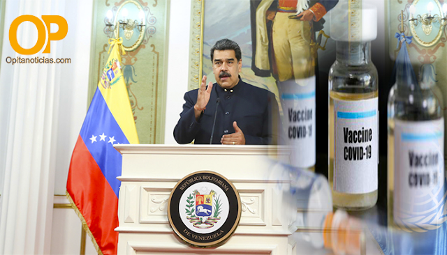 Maduro anuncia que Venezuela desarrolló un fármaco que anula el covid-19 al 100%. 