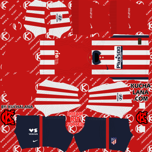 Atletico Madrid Kits 2020/21 -  DLS20 Kits